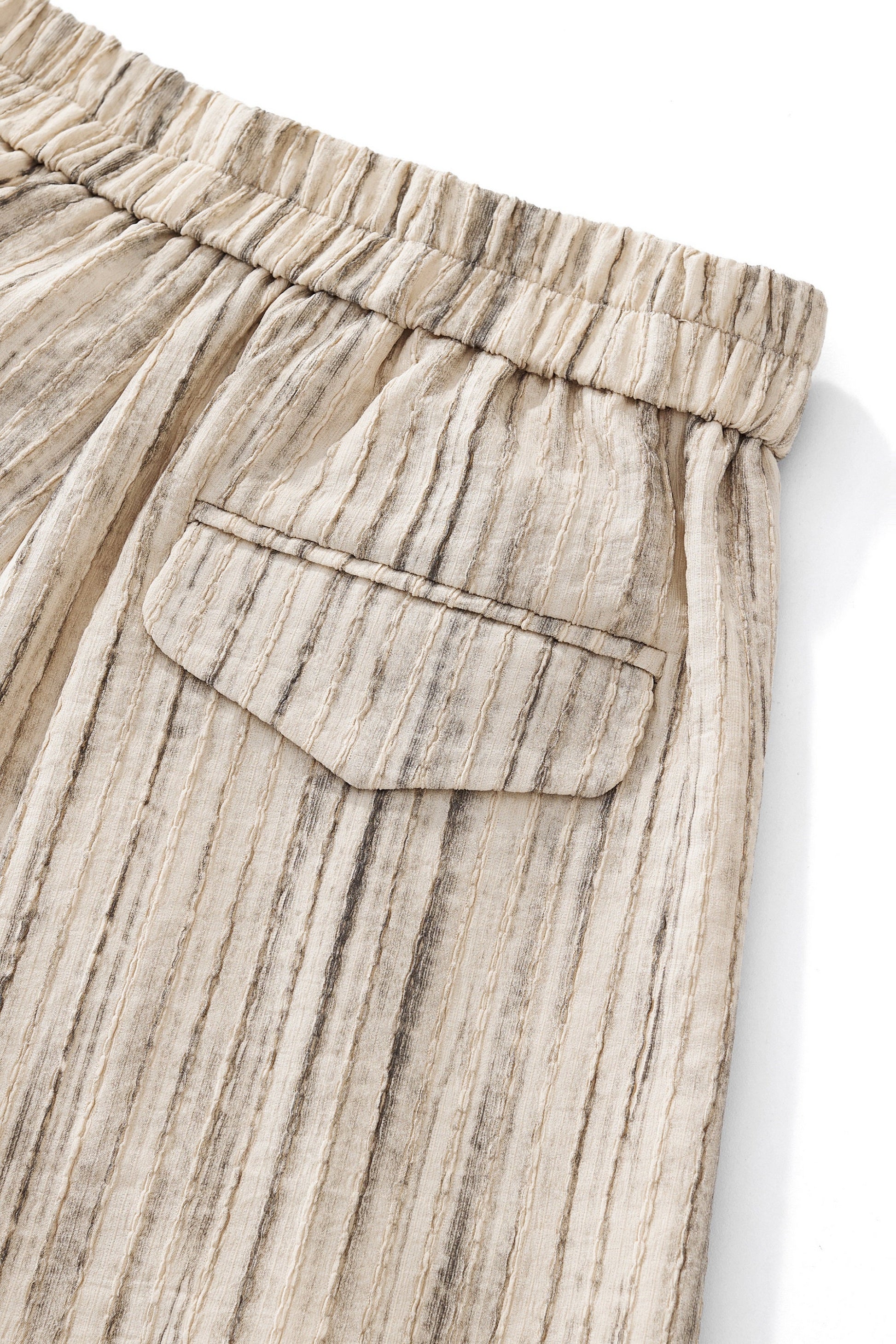 Canyon Set – Printed LS Shirt & Pleated pant TAUPE - My Men's Shop