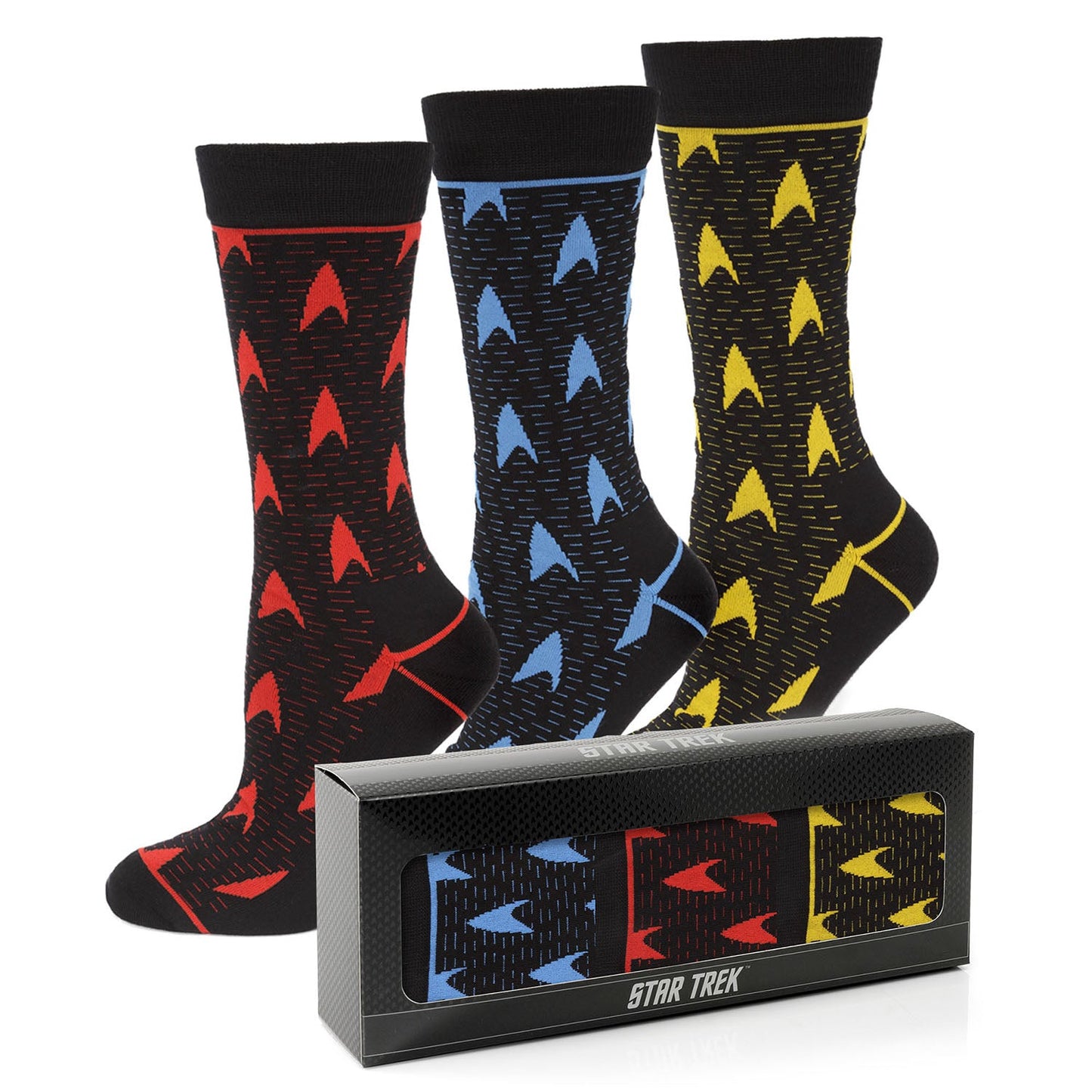 Star Trek 3 Par de calcetines Set de regalo