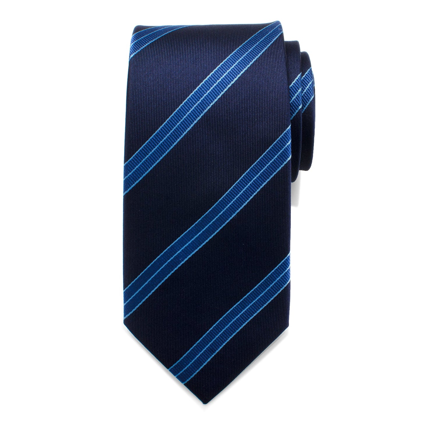 Corbata de hombre a rayas azules Star Trek Enterprise Flight