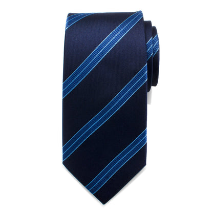 Corbata de hombre a rayas azules Star Trek Enterprise Flight