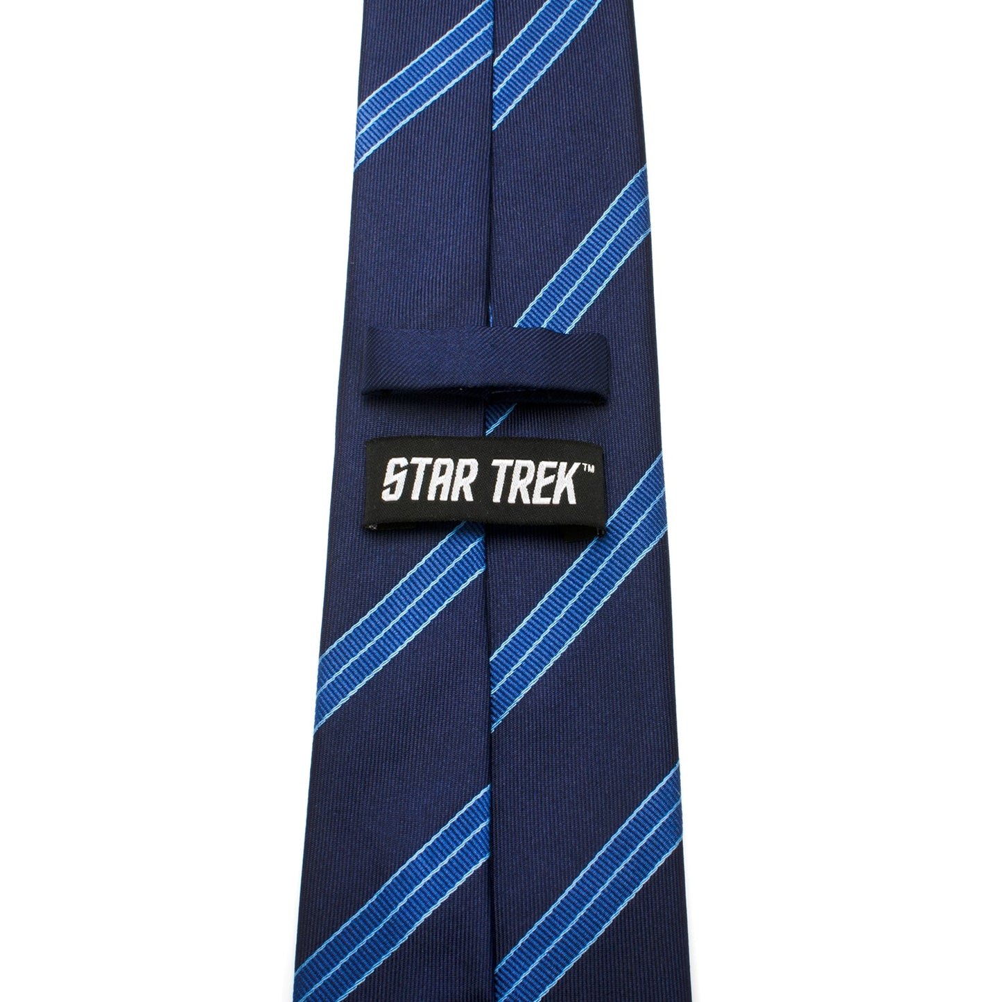 Corbata de hombre a rayas azules Star Trek Enterprise Flight