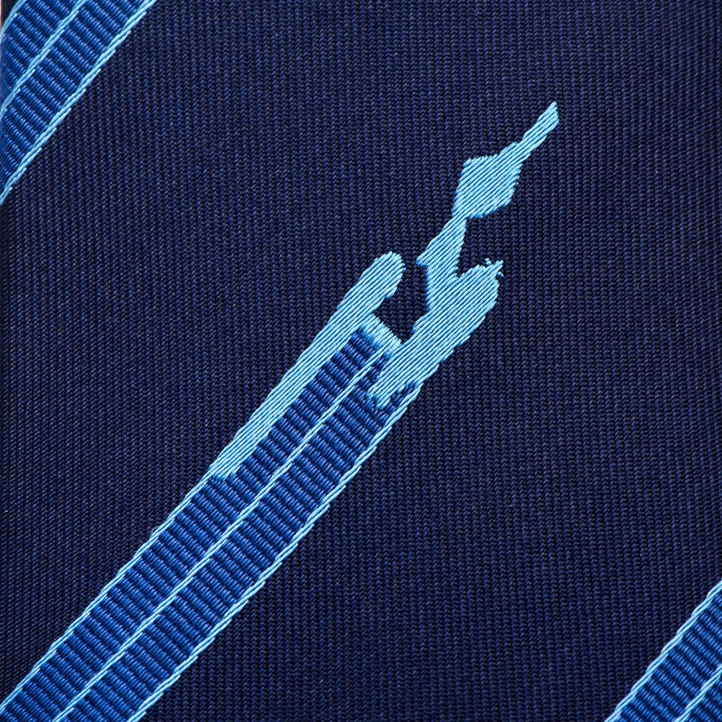 Corbata de hombre a rayas azules Star Trek Enterprise Flight