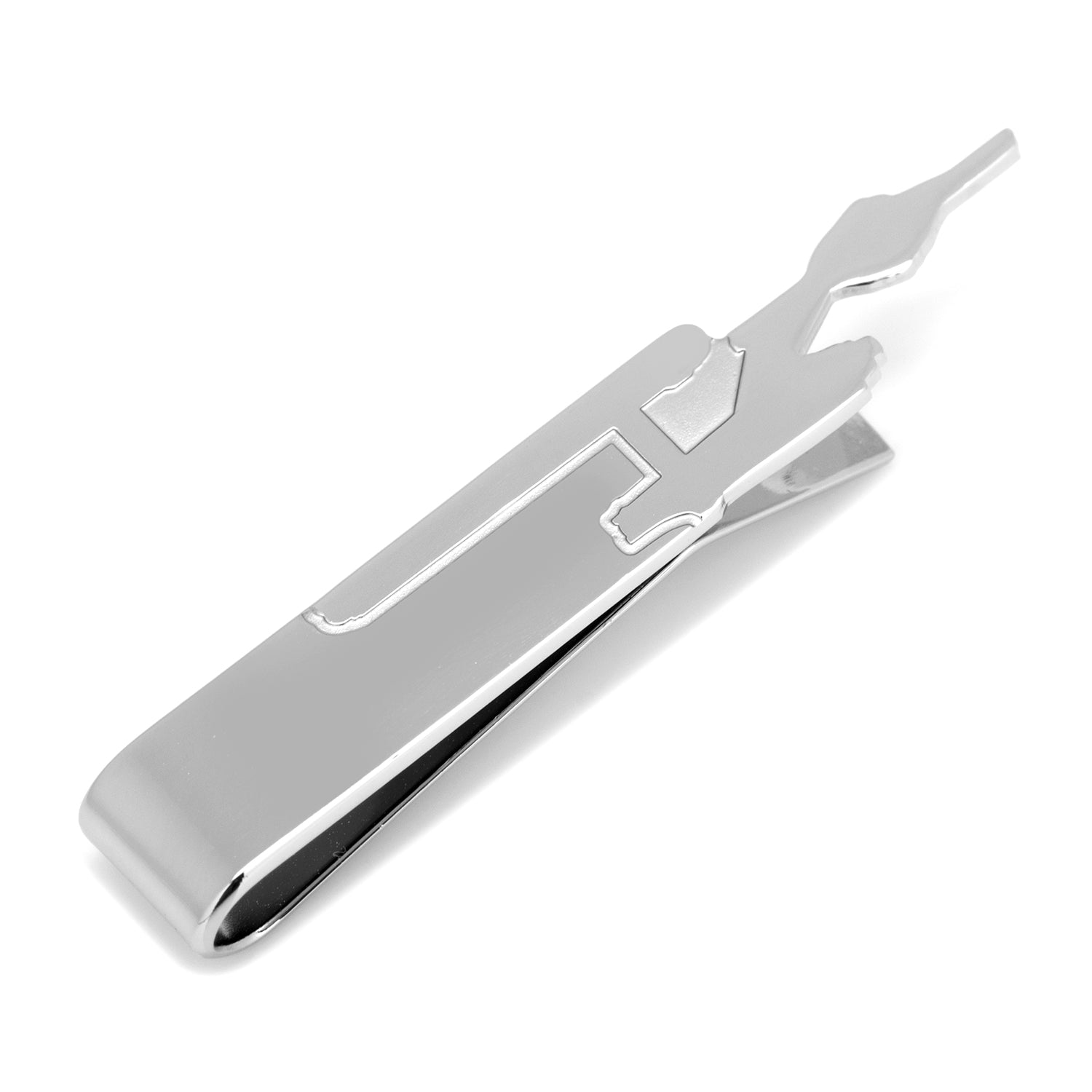 Star Trek Enterprise Silhouette Tie Bar - My Men's Shop