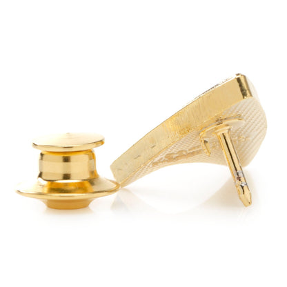Star Trek Gold Delta Shield Lapel Pin - My Men's Shop