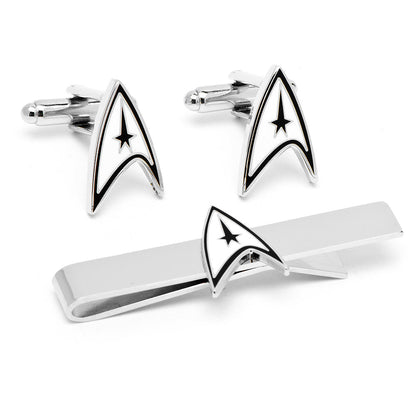 Star Trek Cufflinks Tie Bar Gift Set - My Men's Shop
