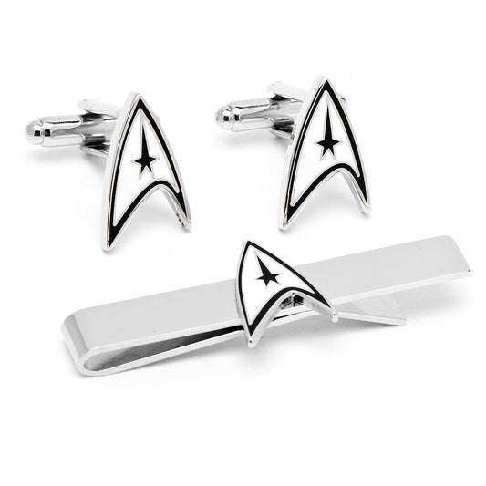 Star Trek Cufflinks Tie Bar Gift Set - My Men's Shop