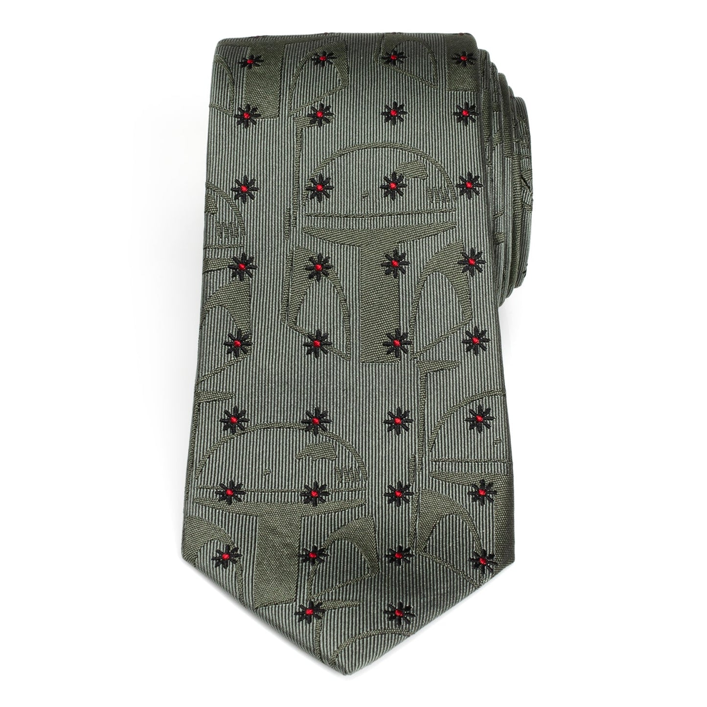 Star Wars Boba Fett Green Floral Motif Tie - My Men's Shop