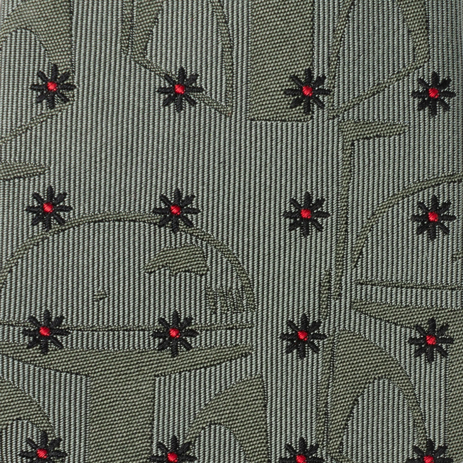 Star Wars Boba Fett Green Floral Motif Tie - My Men's Shop