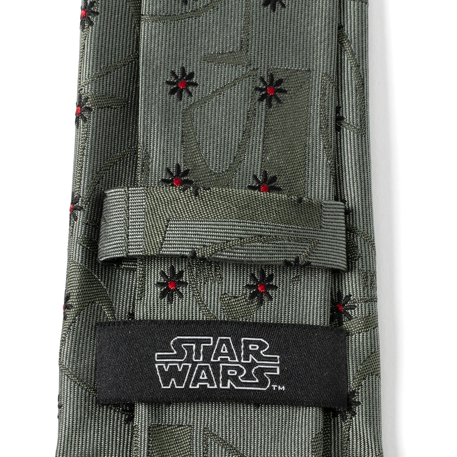 Star Wars Boba Fett Green Floral Motif Tie - My Men's Shop