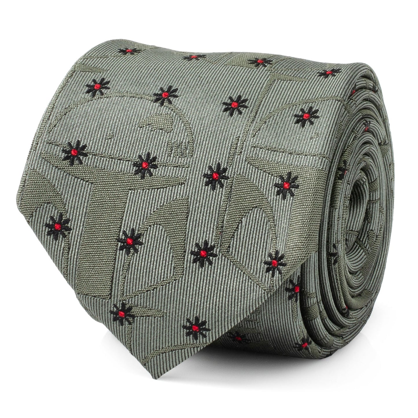 Star Wars Boba Fett Green Floral Motif Tie - My Men's Shop