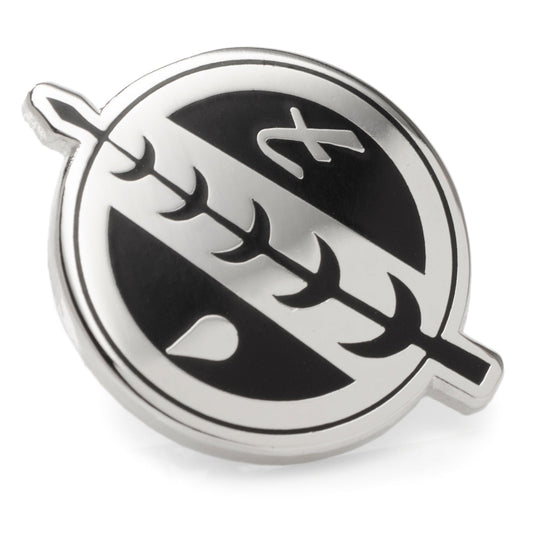 Pin de solapa del escudo de Boba Fett de Star Wars