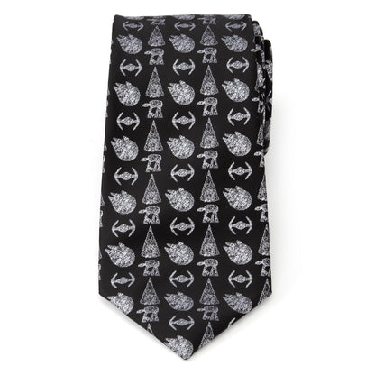 Naves de Star Wars Corbata Negra