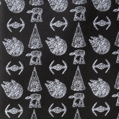 Star Wars Ships Black Tie - My Men's Shop