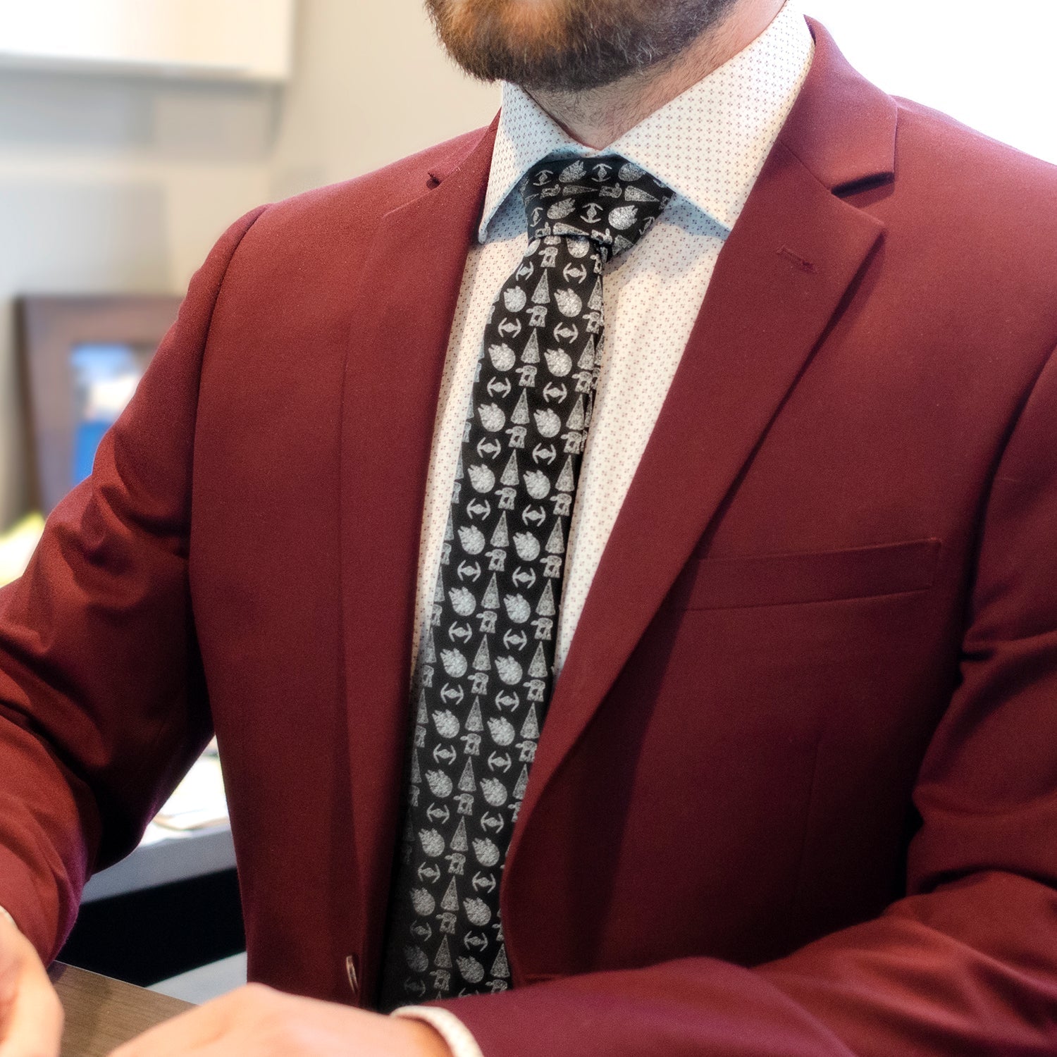 Star Wars Ships Black Tie - My Men's Shop