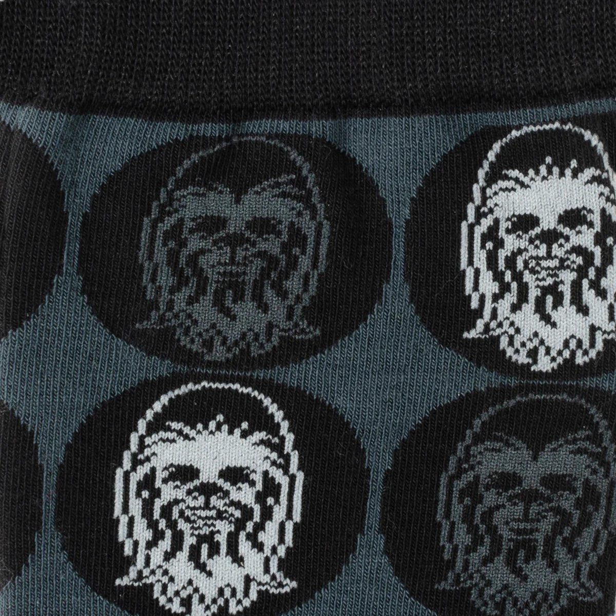 Calcetines de vestir negros de Chewbacca de Star Wars y set de regalo de pin de solapa del emblema de la Alianza Rebelde