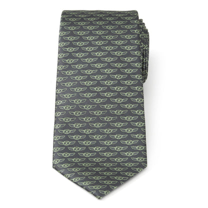 Corbata gris de Grogu de Star Wars
