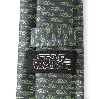Corbata gris de Grogu de Star Wars