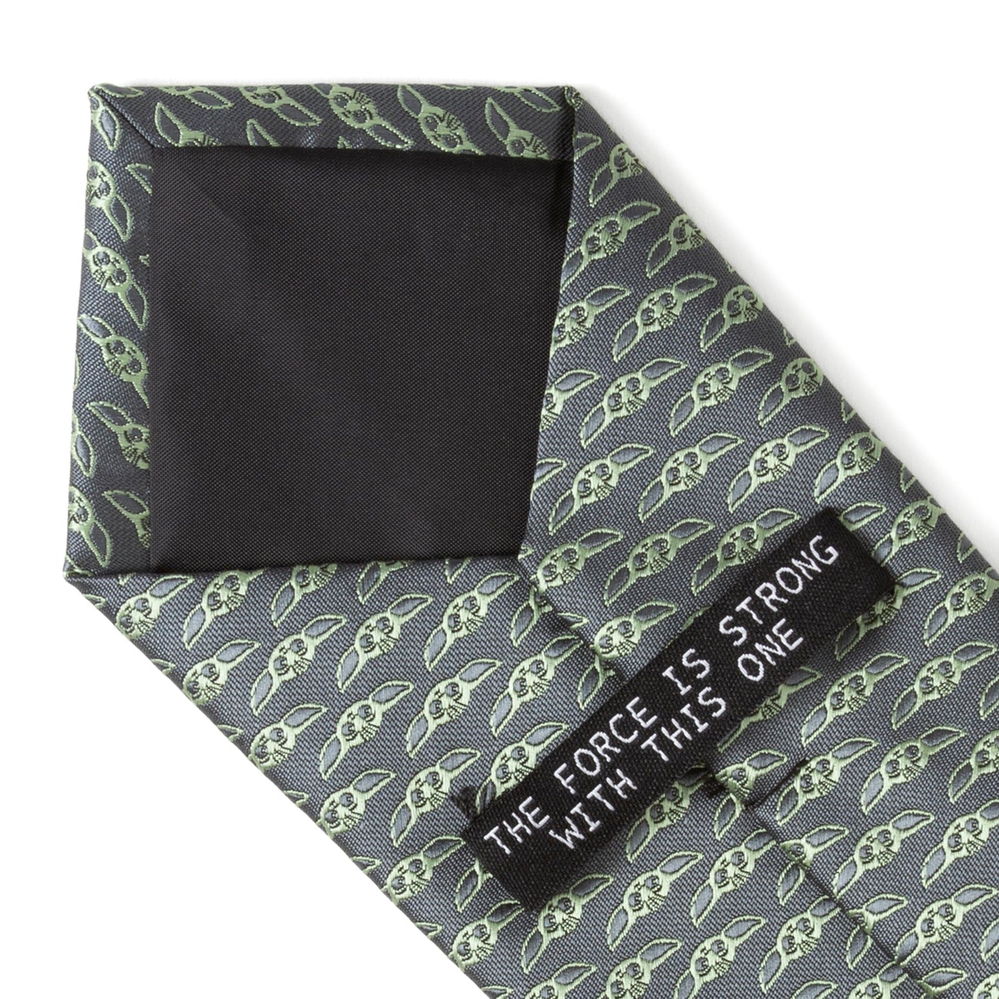 Corbata gris de Grogu de Star Wars
