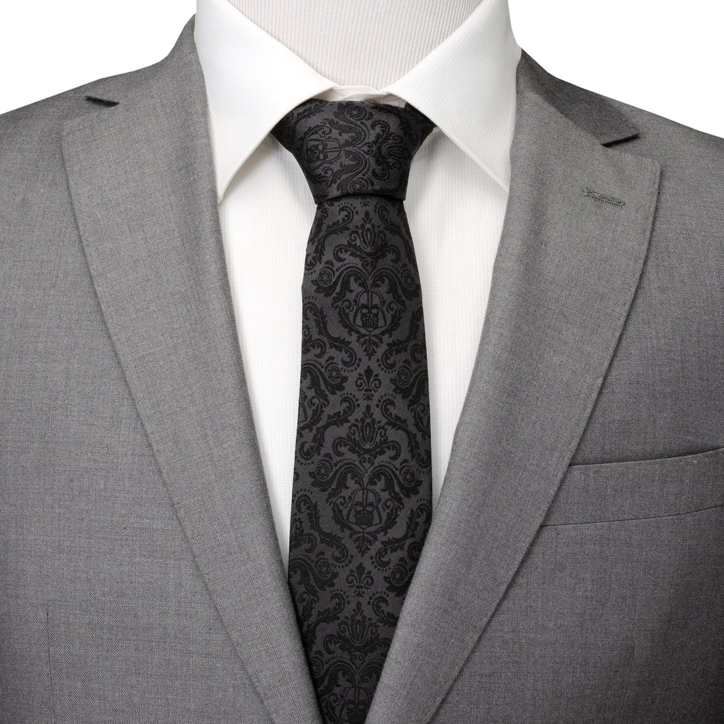 Star Wars Darth Vader Black Damask Tie - My Men's Shop