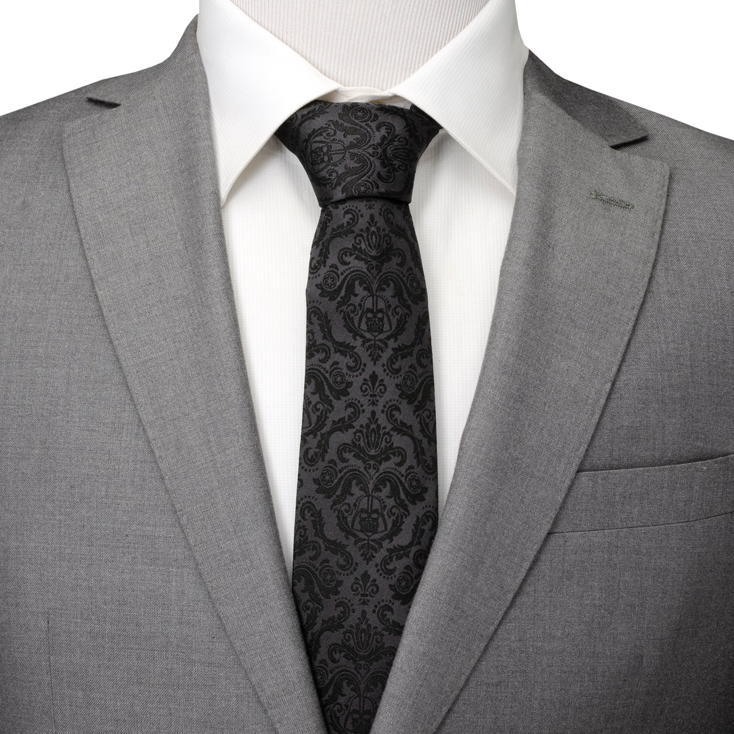 Star Wars Darth Vader Black Damask Tie - My Men's Shop
