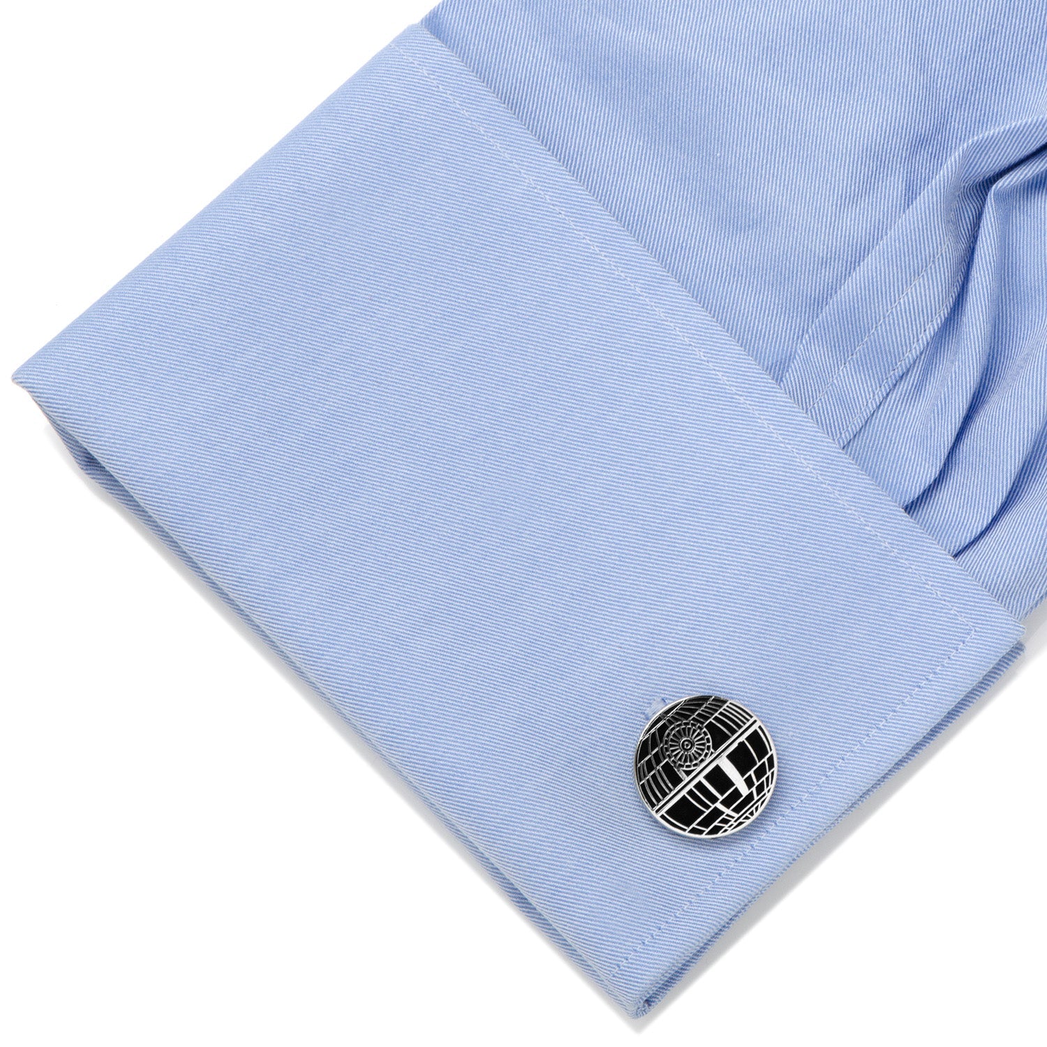 Star Wars Death Star Recessed Matte Cufflinks - My Men's Shop