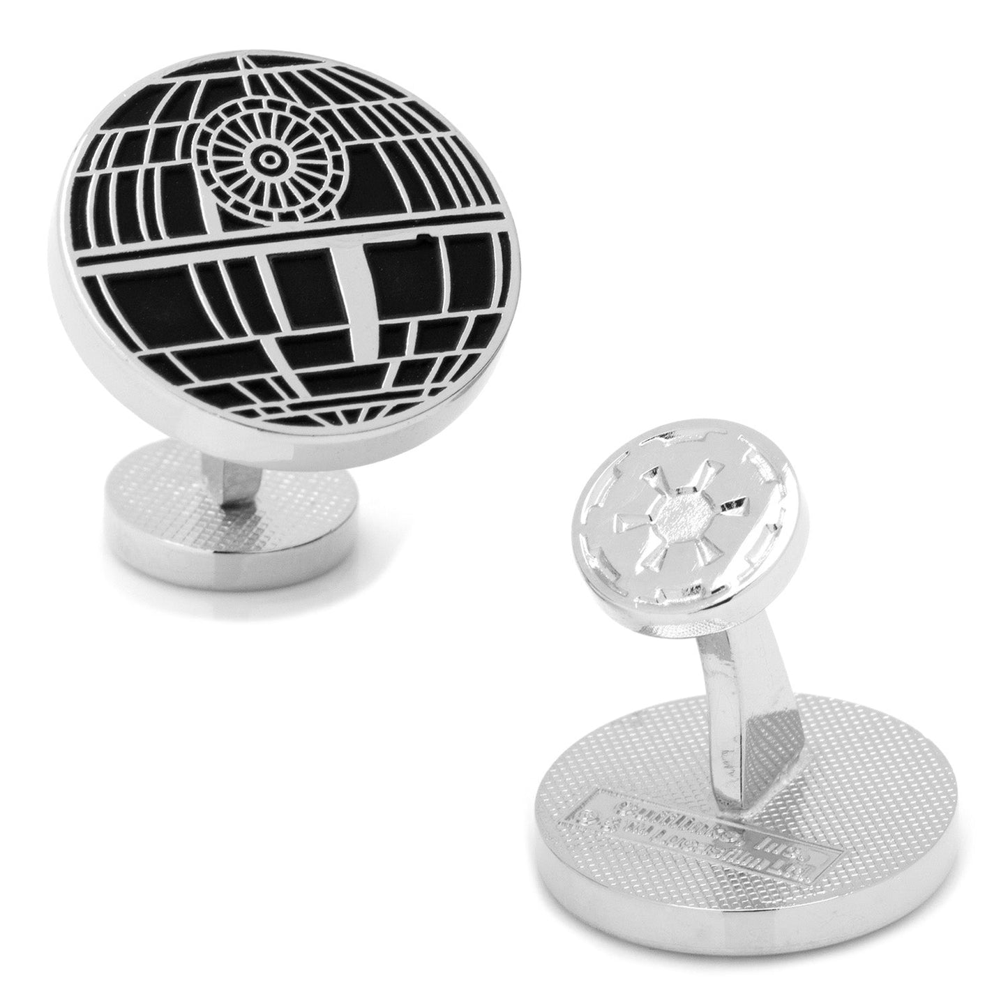 Gemelos mates empotrados de la Estrella de la Muerte de Star Wars
