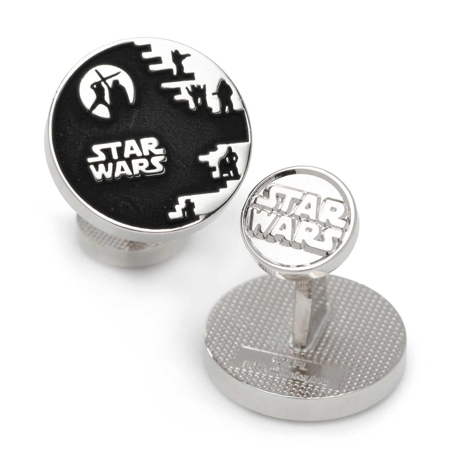 Star Wars Death Star Graphic Cufflinks - My Men's Shop