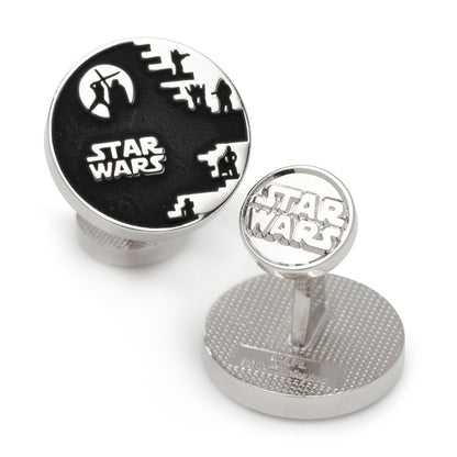 Star Wars Death Star Graphic Cufflinks - My Men's Shop