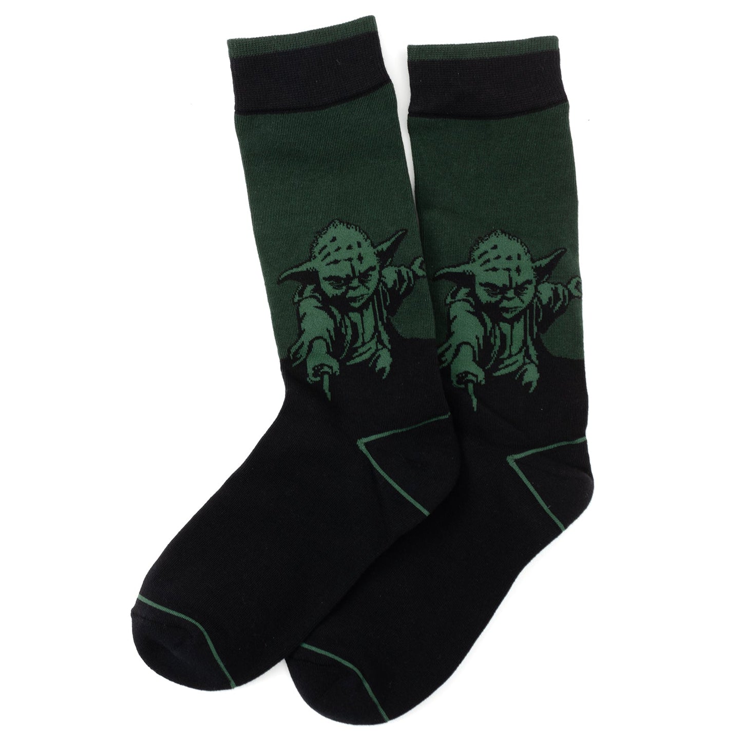 Star Wars Yoda, R2-D2, and C-3PO Dress Socks 3-Pack with Rebel Crest Lapel Pin Gift Set - My Men's Shop