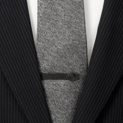 Star Wars Death Star Satin Black Tie Bar - My Men's Shop