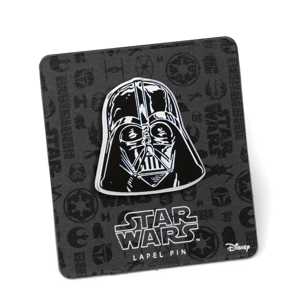 Set de regalo de calcetines y pin de solapa de Star Wars Darth Vader en blanco, negro y gris