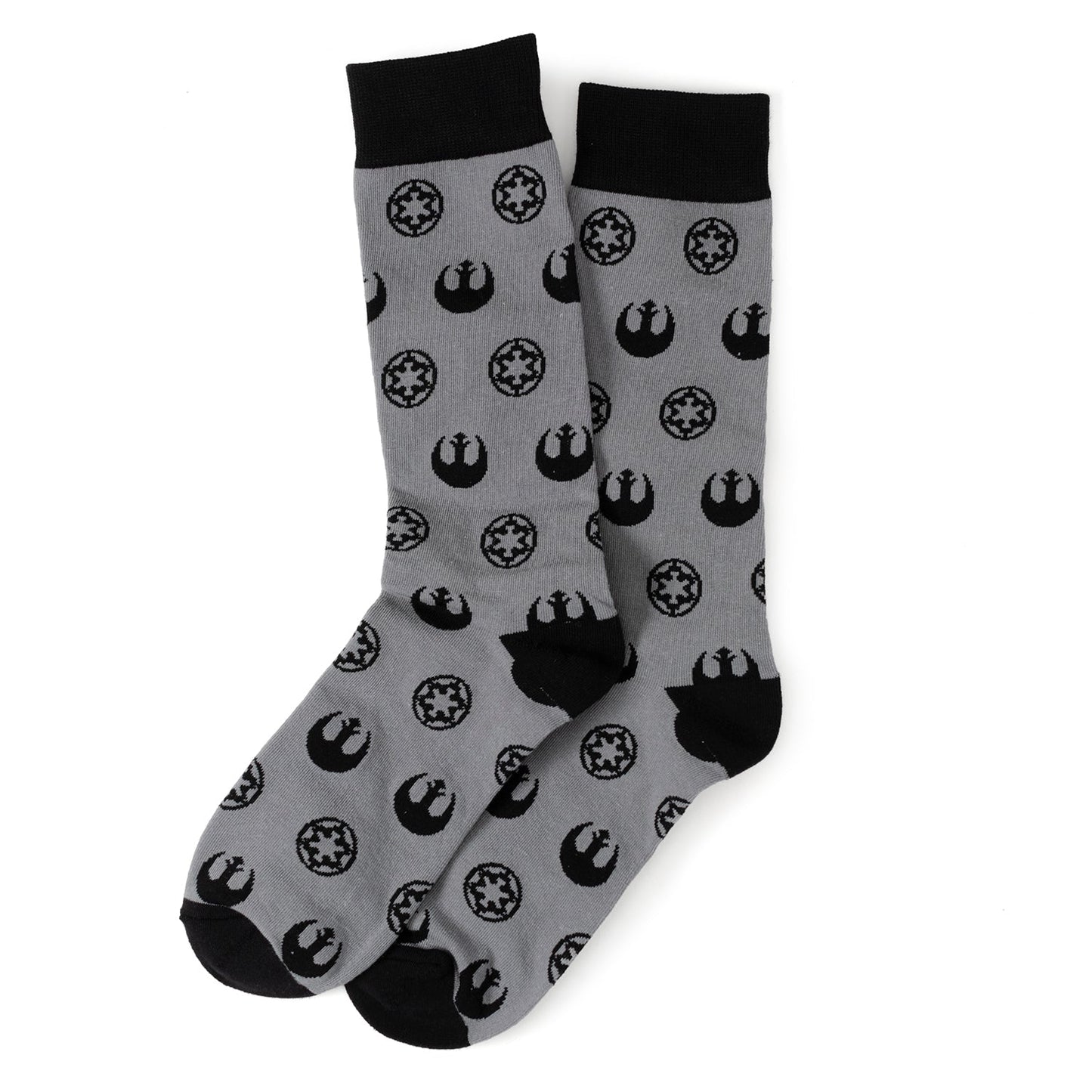 Set de regalo de calcetines y pin de solapa de Star Wars Darth Vader en blanco, negro y gris