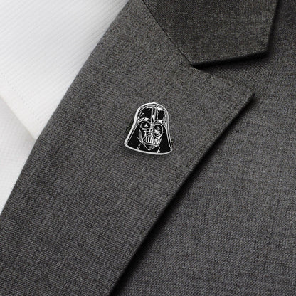 Set de regalo de calcetines y pin de solapa de Star Wars Darth Vader en blanco, negro y gris