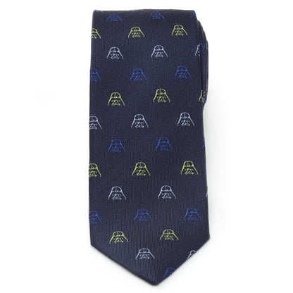 Star Wars Darth Vader Blue Silk Boy's Tie - My Men's Shop