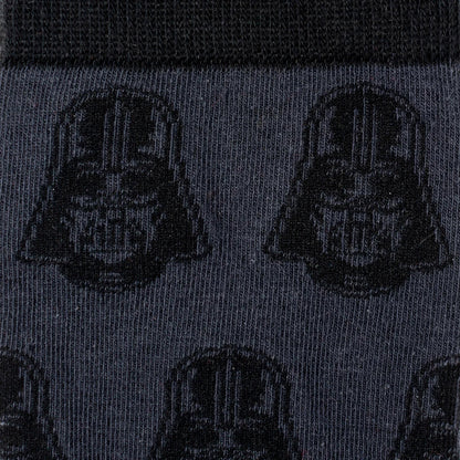 Star Wars Darth Vader Calcetines de Vestir Negros y Rojos y Set de Regalo de Pin de Solapa