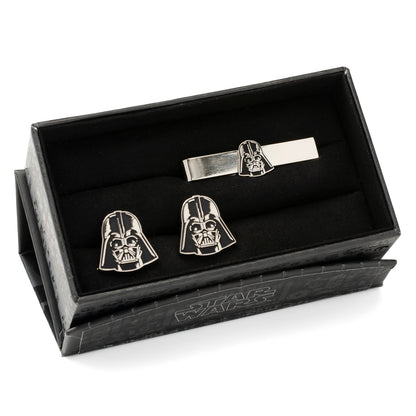 Star Wars Darth Vader Cufflinks and Tie Bar Gift Set - My Men's Shop