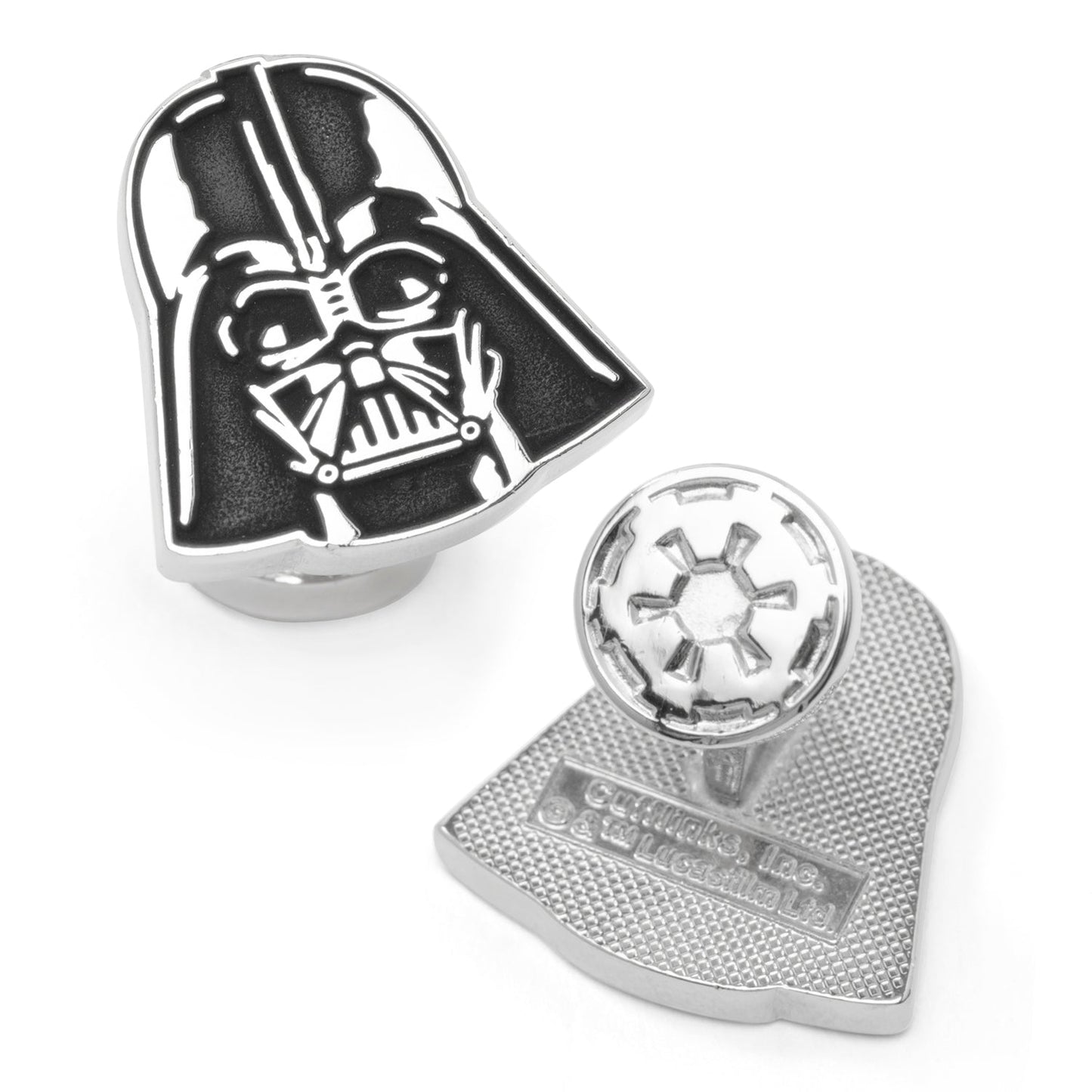 Star Wars Darth Vader Recessed Matte Cufflinks - My Men's Shop