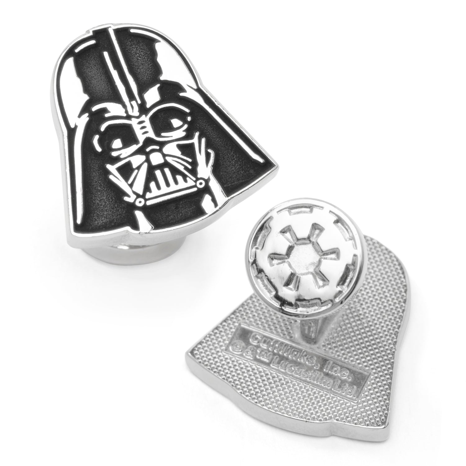 Star Wars Darth Vader Recessed Matte Cufflinks - My Men's Shop
