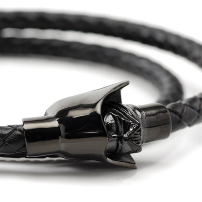 Pulsera de doble vuelta de Darth Vader de Star Wars
