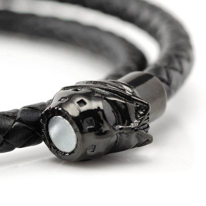 Pulsera de doble vuelta de Darth Vader de Star Wars