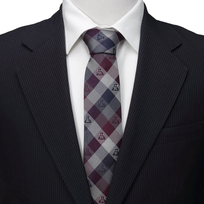 Star Wars Darth Vader Plum Plaid Tie - My Men's Shop
