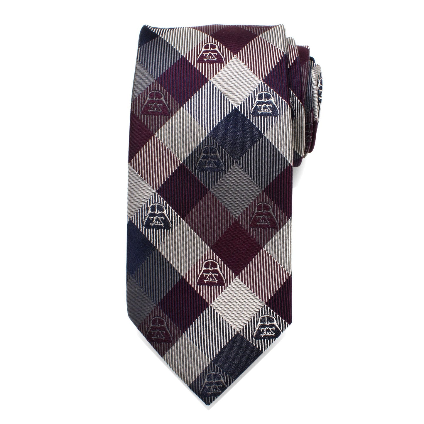 Star Wars Darth Vader Plum Plaid Tie - My Men's Shop