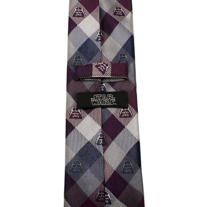 Star Wars Darth Vader Plum Plaid Tie - My Men's Shop