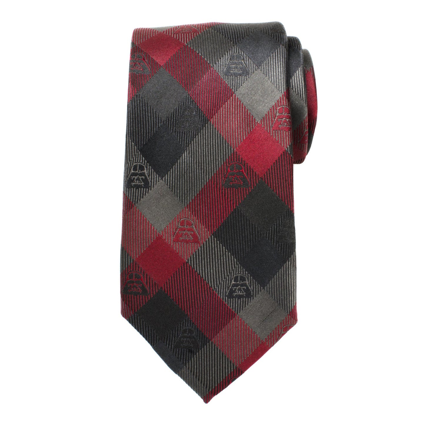 Star Wars Darth Vader Black and Red Plaid Tie - My Men's Shop