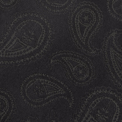 Corbata de seda negra con diseño de cachemir de Darth Vader de Star Wars