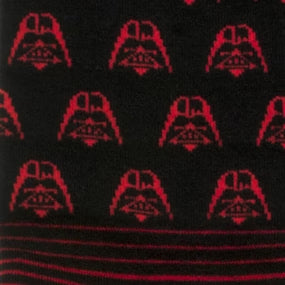 Star Wars Darth Vader Red Ombre Dress Socks and Lapel Pin Gift Set - My Men's Shop