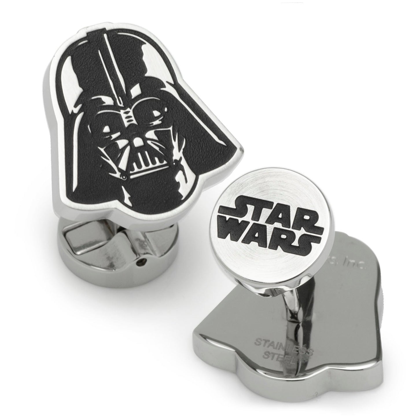 Star Wars Darth Vader Stainless Steel Printed Cufflinks - My Men's Shop