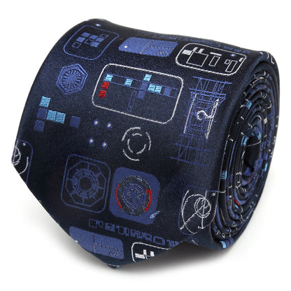 Star Wars Episode 9 Blue Tie - My Men's Shop