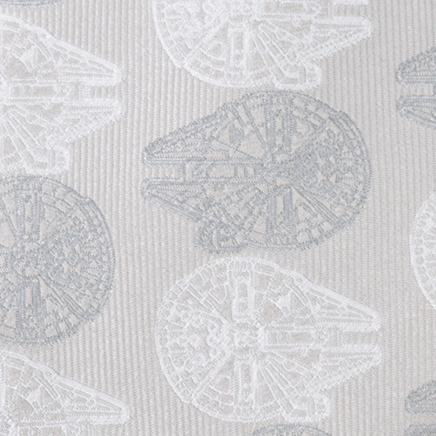 Star Wars Millennium Falcon White and Gray Checkered Tie - My Men's Shop