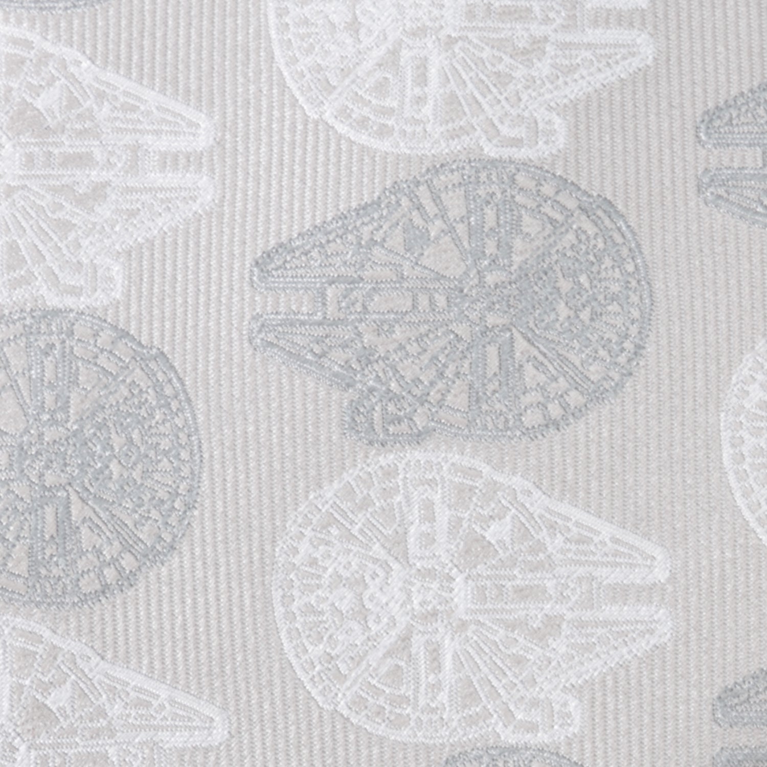 Star Wars Millennium Falcon White and Gray Checkered Tie - My Men's Shop